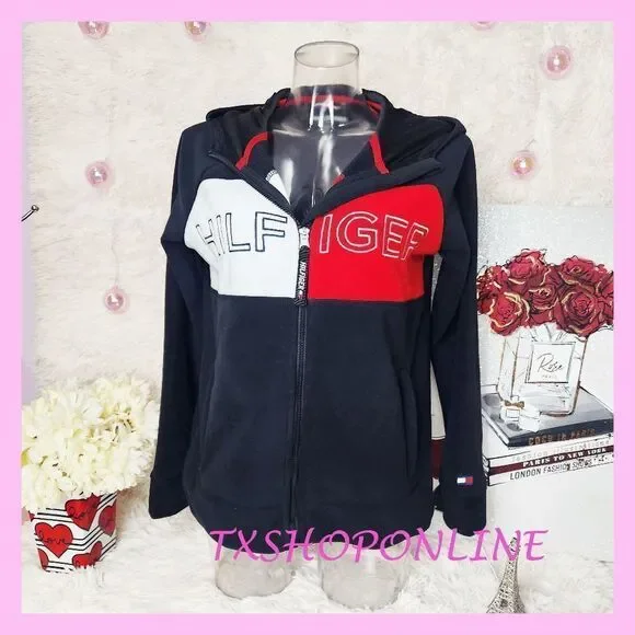 Tommy Hilfiger Tops Tommy Hilfigercolor Block Fleece Hoodie